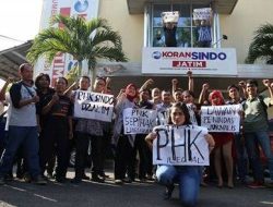 Gelar Aksi Demo Korban PHK Sepihak Minta Kementerian Tenaga Kerja Jatuhi Sanksi Untuk MNC Group