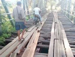 Tak Ingin Ditertawakan, Alasan Dinas PU Sulut Enggan Bangun Jembatan Kayu di Minsel