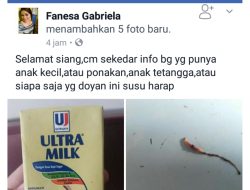 Susu Ultra Milk Bercacing Hebohkan Netizen Manado