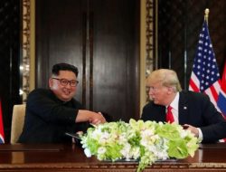 Bertemu di Singapura, Ini 4 Poin Kesepakatan Donald Trump dan Kim Jong-un