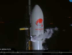 Diterbangkan Falcon 9, Satelit Merah Putih Meluncur ke Angkasa