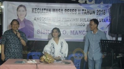 Wakil Ketua MPR RI Hadir di Reses Sisca Mangindaan