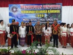 Angelica Tengker Hadiri Pengukuhan Pengurus KKK Berau