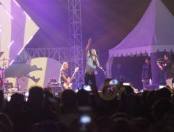 Konser di Manado Fiesta 2018, SLANK Ajak Warga Manado Kurangi Pemakaian Sampah Plastik