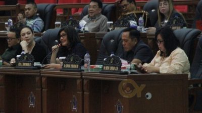 Tak Diakui DPRD Sulut Sebagai Ketua FRNK, Felly Runtuwene Malah Tersingkir Dari Banggar