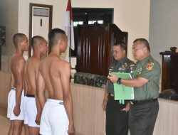 Pangdam XIII/Merdeka Pimpin Pantukhir Catam Gelombang 1 Tahun 2019