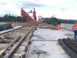 Pembangunan Jembatan Sungai Tondano Digenjot BPJN XV, Tol Manado-Bitung Siap Beroperasi Oktober 2019