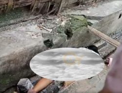 Seorang Perempuan Ditemukan Tak Bernyawa di Selokan Depan Lapangan Tikala