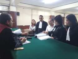 Dugaan Mark Up Dana Hibah Pemilukada 2018, Bendahara KPU Minahasa Resmi Jadi Terdakwa