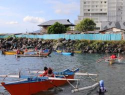 Lomba Katinting dan Tarik Tambang Perahu Meriahkan Manado Fiesta 2019