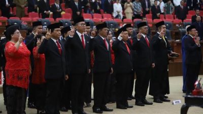 45 Anggota DPRD Sulut Resmi Dilantik Ketua Pengadilan Tinggi