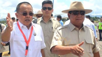 Prabowo Subianto Ganti Ketua Gerindra Sulut