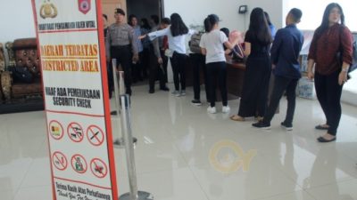 Keamanan DPRD Sulut Diragukan Hillary Lasut, Sosialisasi 4 Pilar Kebangsaan Dijaga Pengamanan Ekstra