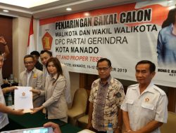 Daftar Bakal Calon Walikota Manado, Victor Mailangkay Tawarkan Lima Smart ke Gerindra