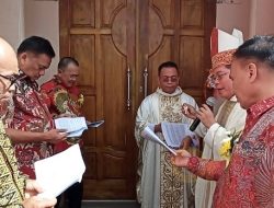 Wenny Lumentut Kawal Gubernur Olly Resmikan Gereja Santo Petrus Kumelembuai Tomohon