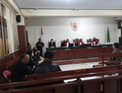 Sidang Perdana Dugaan Tipikor Dana Hibah Banjir Kota Manado TA 2015, JPU Hadirkan Tiga Terdakwa