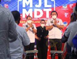 Resmi Deklarasi Maju Pilwako Bitung, MJL-MDT Ajak Pendukung Berpolitik Santun