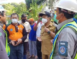 Luapan Banjir Pasir di Bitung, Walikota MJL Minta Pengelolah Tol Perbanyak Sumur Resapan