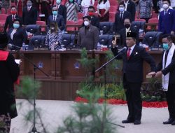 Fransiscus Silangen Sah Jabat Ketua DPRD Sulut Gantikan Andrei Angouw