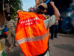 13.300 Warga DKI Kena Sanksi Tak Pakai Masker, Denda Yang Dibayarkan Capai Rp 72 Juta