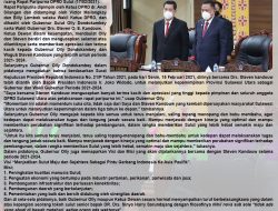 Resmi Dilantik Pimpin Sulut Periode Kedua, DPRD Gelar Paripurna Mendengarkan Pidato Gubernur Sulut