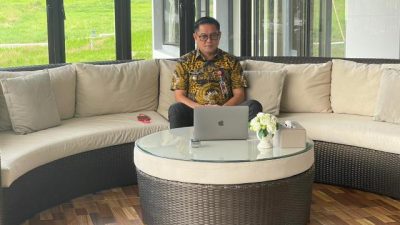 Workshop Anugerah Desa Wisata Indonesia 2021, Bupati Joune Ganda Ikuti Arahan Menteri Sandiaga Uno