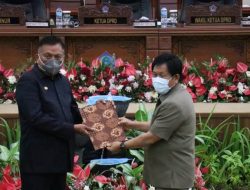 DPRD Sulut Paripurnakan Penetapan Perda Pertanggung-Jawaban Pelaksanaan APBD TA 2020