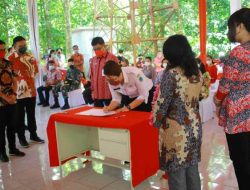 Disaksikan Menteri dan JG-KL, Intan Wenas Jadi Perwakilan Teken Komitmen DRPPA