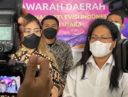 Koordinator Berita TVRI, Maria Sopamena Dipercayakan Pimpin IJTI Sulut Periode 2021-2024