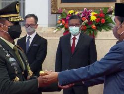 Presiden Jokowi Resmi Lantik Jenderal Andika Perkasa Sebagai Panglima TNI
