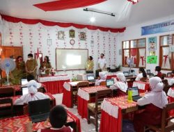 Tinjau Pelaksanaan ANBK, Walikota Manado Turun Ke Sejumlah Sekolah Dasar