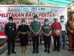 Jadikan Manado Kota Tanpa Kumuh, Walikota Andrei Angouw Mulai Pembangunan RRTLH di Bohowo-Tongkaina