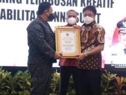 Dukung P4GN & Drugs Free Exhibition Day, Walikota Manado Diganjar Penghargaan BNN