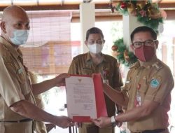 Lantik Jemmy Kuhu Pimpin Dinas Pangan, Bupati Joune Ganda Tunjuk Dondokambey Jalankan Tugas Sekda Minut