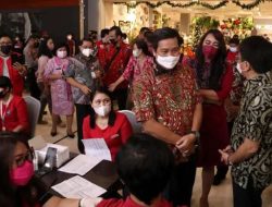 Tinjau Launching Vaksinasi Booster, Steven Kandouw Minta Secepatnya Dihabiskan