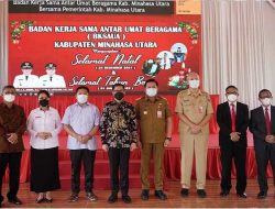 Jadikan Minut Daerah Nyaman Umat Beragama, Bupati Joune Ganda Targetkan Raih Pengakuan Kementerian Agama