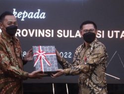 Pemkab Minut Serahkan LKPD 2021 ke BPK RI