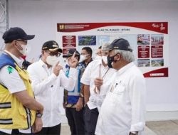 Bupati Joune Ganda Kawal Menteri PUPR Tinjau Kesiapan TOL Manado-Bitung Yang Akan Diresmikan Presiden Jokowi