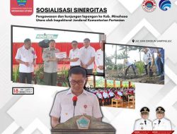 Minut Jadi Tujuan Sosialisasi Sinergitas Pengawasan, Bupati Joune Ganda Apresiasi Kementerian Pertanian RI