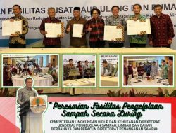 Terima Bantuan Rumah Kompos, Bupati Joune Ungkap Minut Sudah Ada Kebijakan Dalam Pengelolaan Sampah