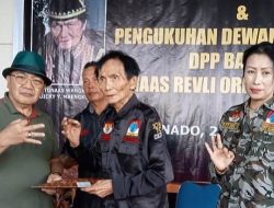 Tonaas Dicky Maengkom Kukuhkan Revlie Mandagie Sebagai Dewan Penasehat DPP Barmas