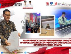 Bupati Joune Ganda Teken PKS Optimalisasi Pemungutan Pajak Pusat dan Daerah antara DJP, DJPK Serta Pemda