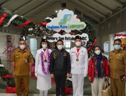 Sambut Kepulangan Paskibraka Asal Minut, Bupati Joune Ganda : Sungguh Sangat Membanggakan Kami