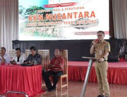 Bupati Joune Ganda Tutup Riset Kolaboratif Peace Building Mahasiswa KKN Nusantara