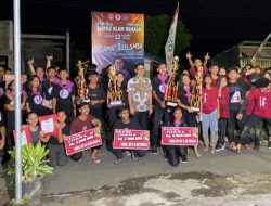 Serahkan Tropy Bergilir Lomba Lintas Alam Remaja, Joune Ganda : Kita Lebih Mencintai Alam