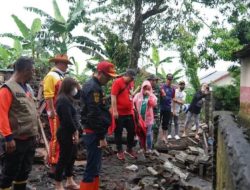 Tinjau Wilayah Terdampak Banjir dan Longsor, Bupati Minut Himbau Masyarakat Waspada dan Siaga