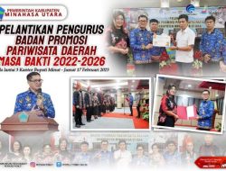 Pengurus Badan Promosi Pariwisata Daerah masa bakti 2022-2026 Resmi Dilantik Bupati Joune Ganda