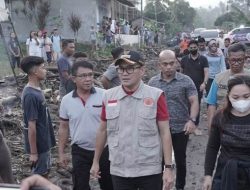Bupati Joune Ganda Gerak Cepat Bantu Desa Klabat Yang Terdampak Banjir Bandang dan Tanah Longsor
