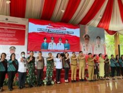 Rizya Ganda Davega Dikukuhkan Sebagai Bunda Pendamping TPK di Minahasa Utara