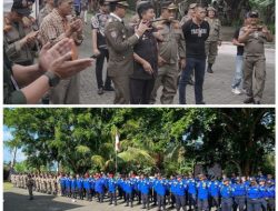 HUT Damkar, Pol-PP dan Satlinmas, Bupati Minut Joune Ganda Junjung Tinggi Semangat Pelayanan.